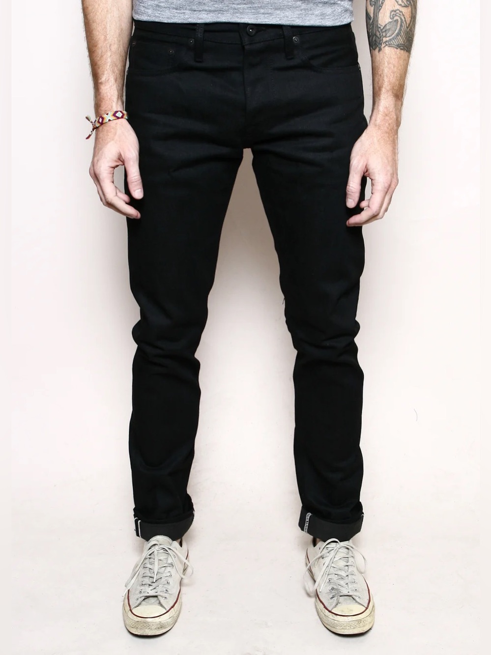 Rogue Territory Black Skinny Men's Jeans